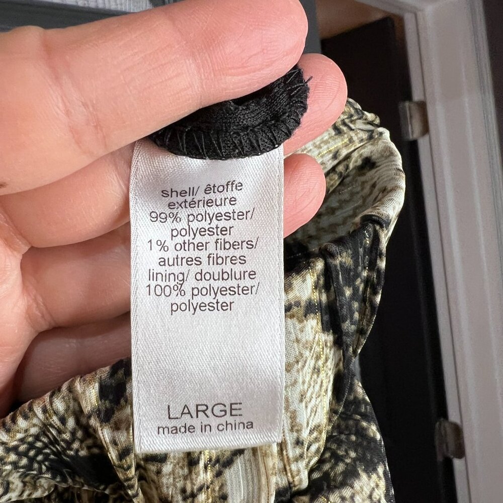 Maurices Skirt Snake Print Maxi Length Size Large - Picture 8 of 12